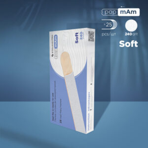 Λίμες 1ΑΣ χρήσης ξύλινες Staleks PRO "Soft"240grit 25τεμ