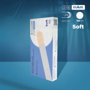 Λιμες 1ΑΣ χρησης ξυλινες Staleks PRO "Soft" 180grit 25τεμ